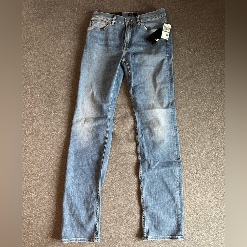 7 Jeans Slim Straight Leg 31 NWT